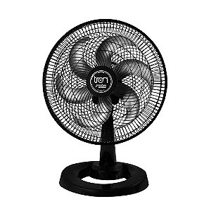 Ventilador Premium Oscilante de Mesa 50CM 220V Grade em Polipropileno Preto Tron