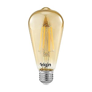 Lâmpada de Filamento Led Smart ST64 Elgin