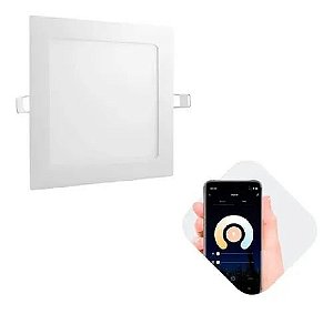 Placa de Led de Embutir Quadrada Smart 18W Elgin