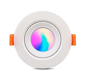 Luminária Spot Smart Redonda 5W com comando de voz Elgin