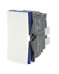 Módulo Interruptor Simples com borne automático Branco 611010BC Pial Plus +