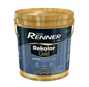 Tinta Rekolor Gold SemiBrilho Branco 16L Renner 3600