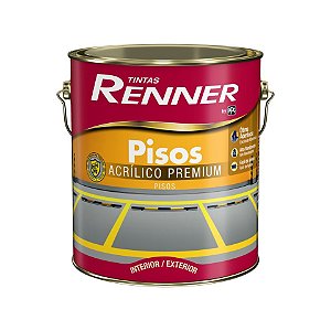 Tinta Acrílica Pisos Concreto Fosco 3.6L Renner 7110