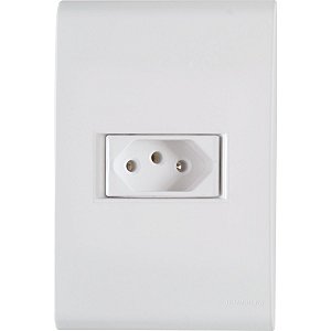 Tomada Inteligente Steck 2P+T 10A 250V - SMCT1US1 - Loja da Automação