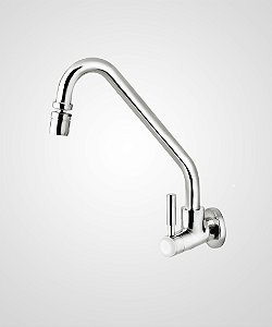 Torneira para Cozinha de Parede DN15 Perflex 1168 C36 Slim