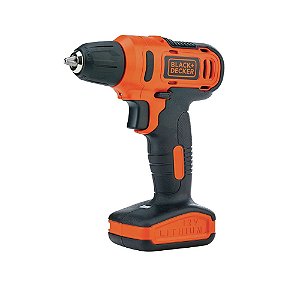 Parafusadeira/Furadeira 3/8" 12V com 13 acessórios Black & Decker LD12S-BR