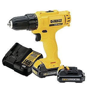 Parafusadeira/Furadeira 12V 3/8' com Bateria Dewalt DCD700LC1-BR