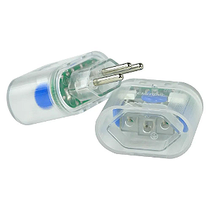 Protetor Pocket 3 Pinos 10A Transparente Clamper 10199