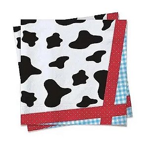 Guardanapo de Papel P estampa Vaca