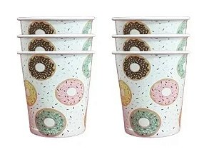 Copo de Papel Donuts 8 Un.