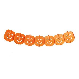 Halloween Faixa Decorativa de Abóbora
