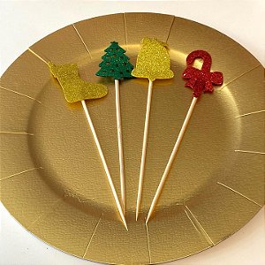 Palito Decorativo Natal 4pçs