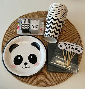 Kit Festa Panda 5un