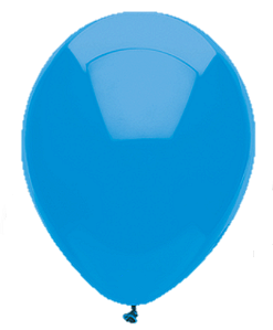 Balão Azul Oceano 12 Pol.