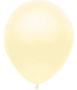 Balão Marfim Cintilante 12 Pol.