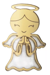Aplique de Anjo Dourado
