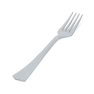 Garfo Prata Refeição Premium 10un