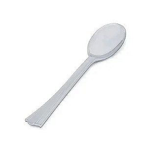 Colher de sobremesa Prata Clássica 10 Un.