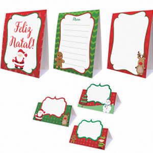 Kit Decorativo de Mesa de Natal 6 un