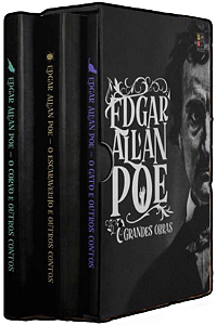 Box Edgar Allan Poe + 2 Marcadores Personalizados com sua imagem!