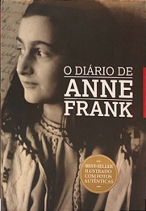 O Diário de Anne Frank + Marcador Personalizado com sua foto!