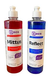 Kit automotivo Shampoo+ Selante para pneu Zacs