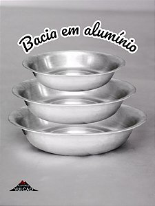BACIA EM ALUMÍNIO