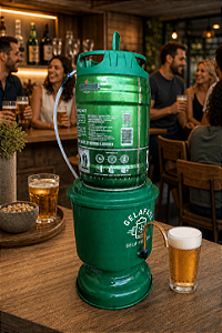 Suporte para Barril Chopp 5L com Resfriamento