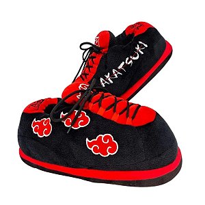 Pantufa Chinelo Naruto Akatsuki Nuvens - Sola De Borracha