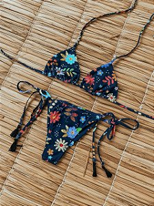 Conjunto Lacinho Novo Bordado