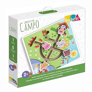 Brinquedo Educativo Labirinto No Campo - Babebi