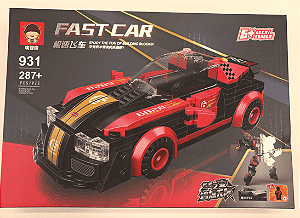 Blocos Super Carro Robô 287 Peças