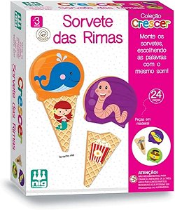 Sorvete das Rimas – Brincadeira Divertida de Aprender Palavras