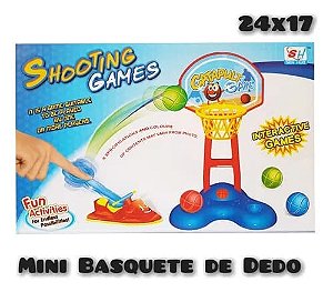 MINI BASQUETE DE DEDO – DESAFIO DIVERTIDO DE LANÇAR BOLINHAS