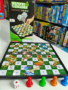 Serpentes e Escadas – Jogo de Tabuleiro Educativo Infantil