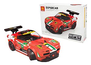 Blocos de Montar - Supercar - Compatível com Lego