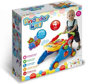 Maral Andador 4 Em 1 Multicor