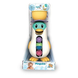 Pinguim Monta e Desmonta Banho Bebês