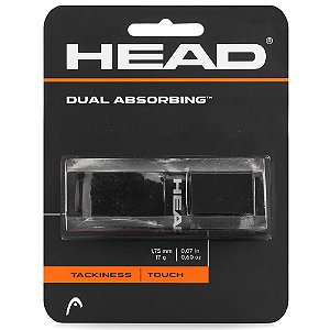 CUSHION GRIP HEAD DUAL ABSORBING PRETO