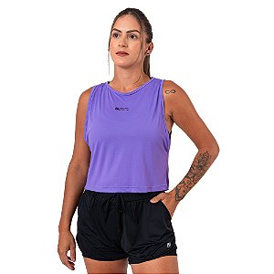 CROPPED ESSENTIAL ZEIQ GRAPE