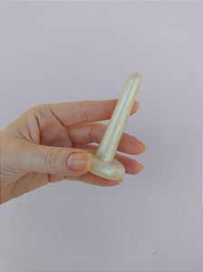 Plug anal dilatador silicone com base