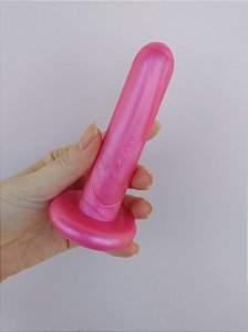 Plug anal/ prótese silicone pink