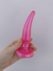 Plug anal curvado silicone