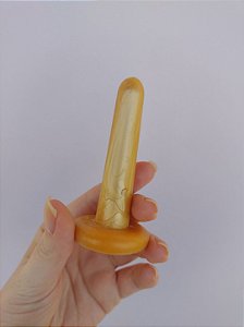 Plug anal dilatador silicone com base