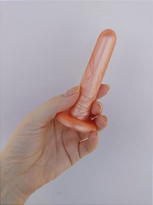 Plug anal dilatador silicone com base