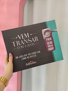 Jogo de tabuleiro Vem Transar com a gente