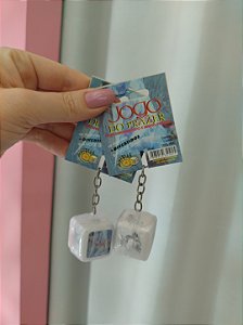 Chaveiro dado de posições hétero