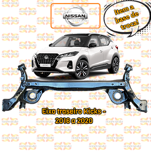 EIXO TRASEIRO NISSAN KICKS