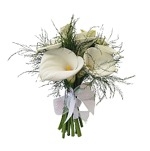 Buquê De 10 Copo De Leite