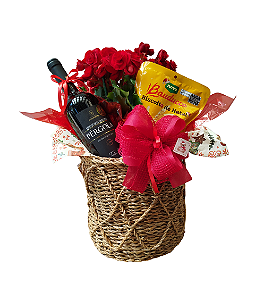 Begônia Com Vinho E Biscoito